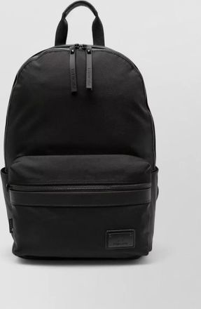 Premiata nylon backpack adjustable straps front pocket top handle