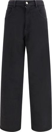 Maison Margiela Zwarte Katoenen Sportbroek