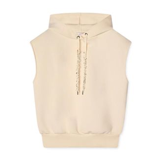 Motivi Dames, Sweatshirts & Hoodies, Wit, Maat: XS Poliester