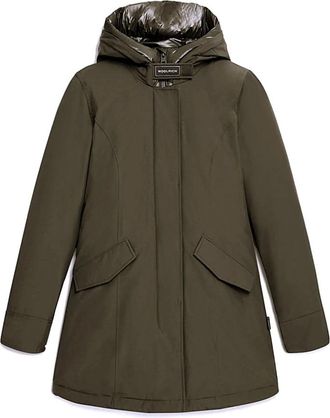 Woolrich Parka - Dames - Parka Jassen - Groen - XL - Jassen