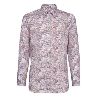 Billionaire Boys Club Milano Shirt - Heren - Casual Overhemden - Veelkleurig - XS - Katoen - Overhemden