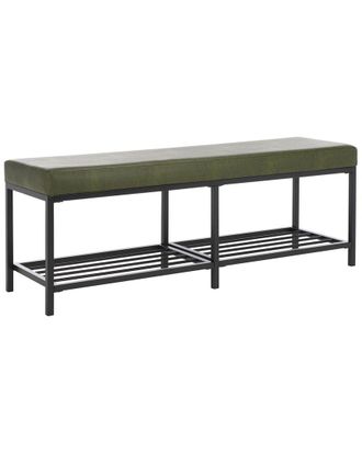 Safavieh Yomi 2-Rail Shelf Bench