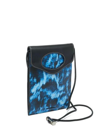 Burberry Telefoontas met logodetail - Blauw