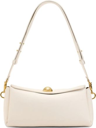 Ami mini Carrousel leather clutch bag - unisex - Calf Leather/Calf Leather - OS - Neutrals