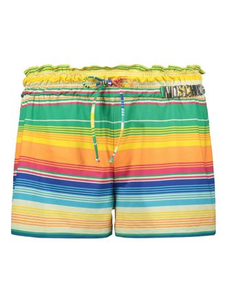 Moschino striped shorts - Yellow