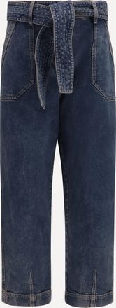 Giorgio Armani Jeans a gamba ampia con cintura Woman 44