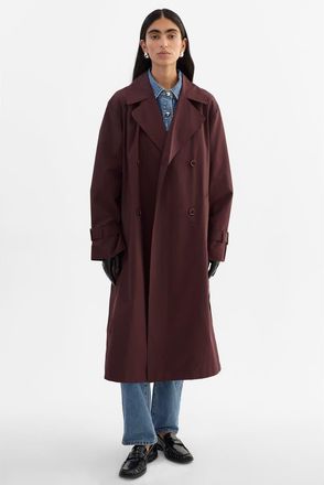 LaMarque Colette | Trench Coat in Burgundy at Nordstrom, Size Xx-Small