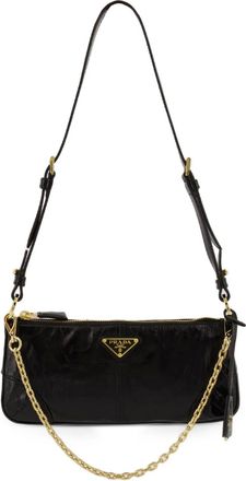 Prada Borsa a spalla Re-Edition 2002 - Nero