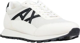 A|X Armani Exchange Polyester Athletic Sneakers - Black