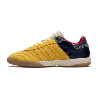 adidas Samba St Fade Gold Navy Sneakers - Heren - Skateschoenen - Veelkleurig - 45 1/3 EU - Leer - Fitness