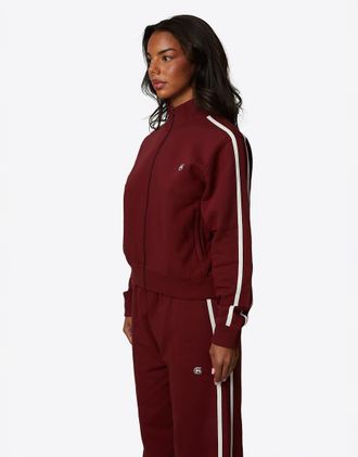 Good For Nothing Sport - Felpa bordeaux con zip-Rosso