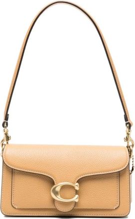 Coach Tabby Shoulder Bag 20 - Dames - Schoudertassen - Beige - ONE Size - Leer - Tassen