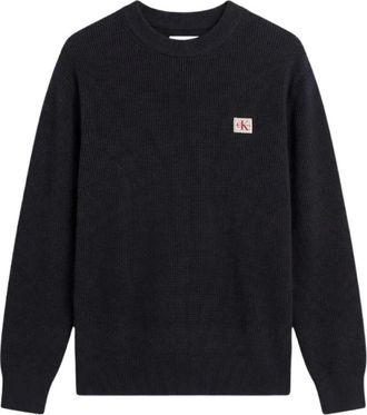 Calvin Klein Jeans Maglione Girocollo Lv04Rc309G - - Knitwear - Uomo - Blu - L