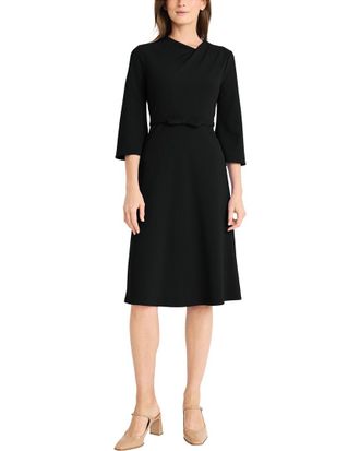 Maggy London Knee Length Scuba Crepe Dress