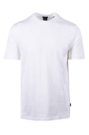 HUGO BOSS Mens C-thompson 109 T Shirt White - Size 2XL