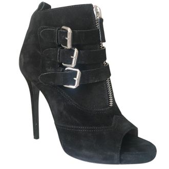 Tabitha Simmons suede buckle boots Size 37