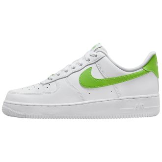 Nike Nike Air Force 1 Low Women Black Paisley Swoosh DH4406-101, White/Action Green, 4.5 UK