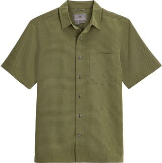 Royal Robbins Desert Pucker Button-Up Shirt in Olive at Nordstrom, Size Xx-Large