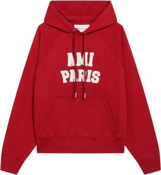 Ami Hoodies - Dames - Hoodies - Rood - XS - Hoodies & sweatvesten