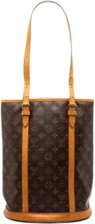 Louis Vuitton Pre-owned Bucket Bags, female, Brown, Size: ONE SIZE Pre-owned Vintage Bucket Bag