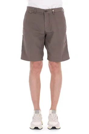 Myths Zeus Linen-Cotton Bermuda
