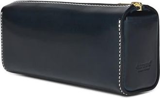 OLD TREND Portable Genuine Leather Utility Box in Navy at Nordstrom