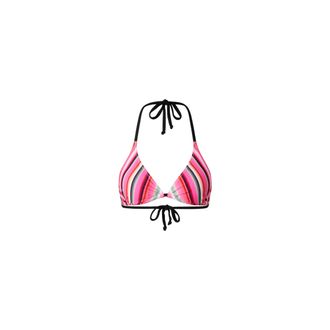 Bogner Fire + Ice Gaby triangle bikini top for women - Pink/eucalyptus - 34