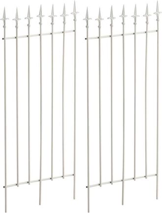 Clp Clp - Set De 2 Rejas Para Jard&iacute;n Elisa Blanco