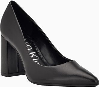 Calvin Klein Womens Womens Jasmine Dress Pump - Black - 7H