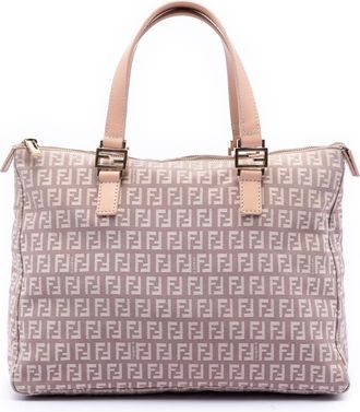 Fendi Pre-owned Fendi Zucchino Canvas Tote Ladies 2372 8BH138 LPN 058
