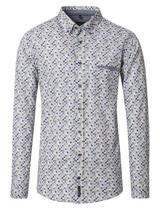 Casamoda casual overhemd Casa Moda Casual Fit blauw