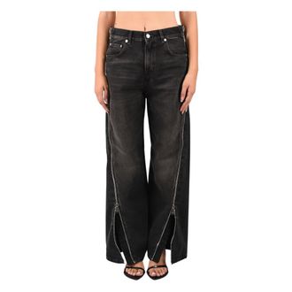 Haikure Jeans Wide Leg - - Jeans - Donna - Nero - W27