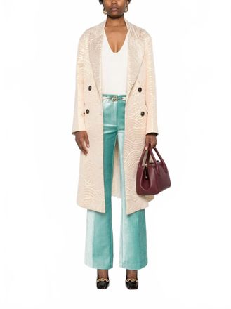 Forte_Forte Golden Sunrise Jacquard Coat