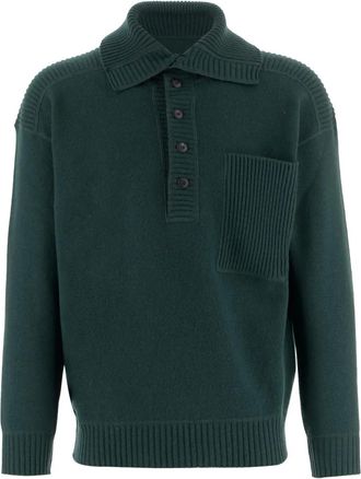 Giorgio Armani Polo con abbottonatura - Verde