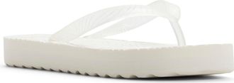 Roxy Beach Up Platform Flip Flop in Cream at Nordstrom Rack, Size 11