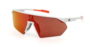 Adidas Sport Sp0076 PRFM Shield 21L Womens Sunglasses White Size 135