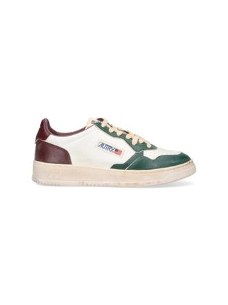 Autry Medalist Low-Top Sneakers White