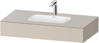 Duravit Qatego Lavabo Encastrado Con Consola, 1000x550x170mm, - Duravit