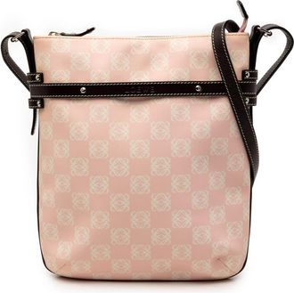 Loewe Pre-owned Loewe Anagram Coated Canvas Crossbody Ladies VGFPG9O6255T0GKS