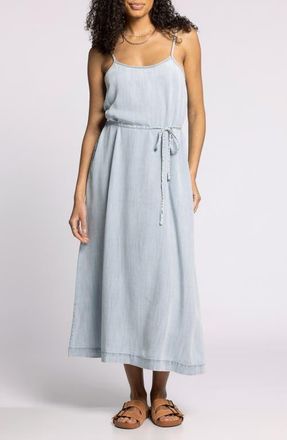 Thread & Supply Lyra Chambray Maxi Dress in Claudia Wash at Nordstrom, Size Medium