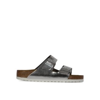 Birkenstock Sliders, female, Gray, Size: 7 US Arizona SFB Lena Regular Fit