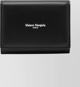 Maison Margiela compact wallet featuring logo design