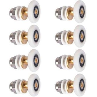 OEM 8 Rodillos De Ducha De 25 Mm, Rodamientos Para Puertas Correderas De Ducha - Crezuo