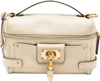 Chlo&eacute; Beige Paddington Small Crossbody Bag