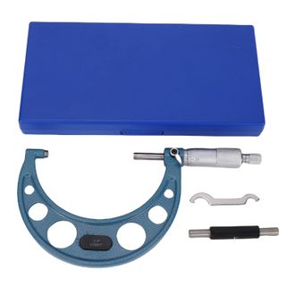 OEM Micr&oacute;metro Exterior Para Maquinista, Tipo 3-4 Pulgadas, Material De Carburo De Tungsteno, Precisi&oacute;n &plusmn;0,0001 Pulgadas