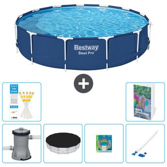 Bestway Piscina Bestway Steel Pro Redonda - 396x84 Cm - 7-piezas S269