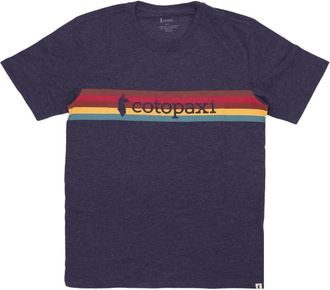 Cotopaxi Horizon Tee Maritime Korte Mouw T-shirt - Heren - T-shirts - Veelkleurig - XL - Katoen - Tops