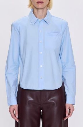 Pistola Denim Ines Button-Up Shirt in City Blue at Nordstrom Rack, Size Large