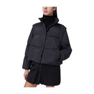 Herno Winter Jackets, female, Blue, Size: L Giubbotto Piumino Laminar