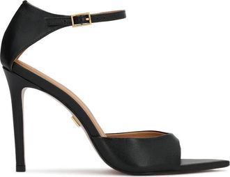 Kazar Irina Pump - Dames - Sandalen met hakken - Zwart - 35 EU - Leer - Schoenen